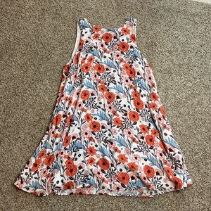 Lulu’s Floral Sleeveless Shift Dress Size Medium
